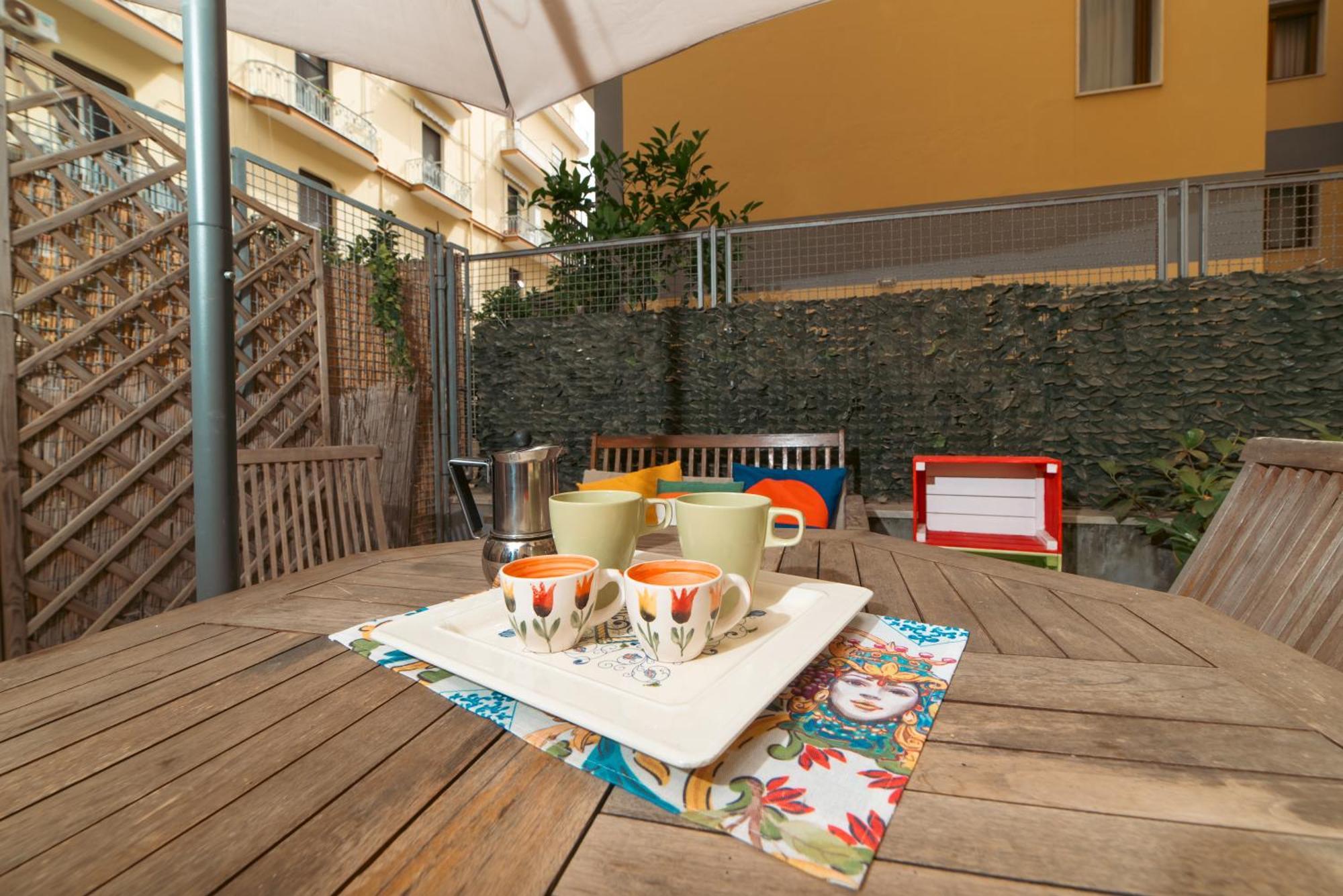 Portarotese Apartment With Terrace Salerno Eksteriør billede